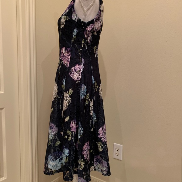 Danny and Nicole Navy Blue A-line Dress NWT Size 4 - Picture 6 of 9